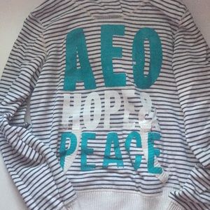 American Eagle Graphic Hoodie